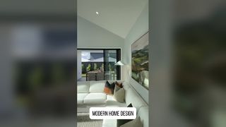 Nowoczesny salon z projektem domu