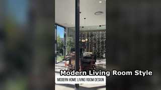 Projekt nowoczesnego salonu w domu