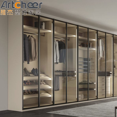kupować Profil aluminiowy Walk In Wardrobe Idealny wybór dla nowoczesnego projektu mebli sypialni produkcja internetowa