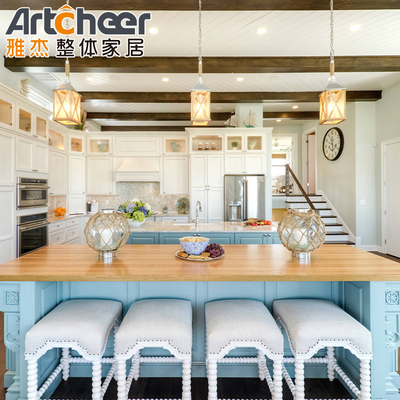 Importowane modularne szafki kuchenne z masywnego drewna z Modern Stylish Collection Artcheer's