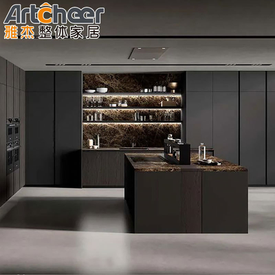 Island Modular Import Style 2023 Kuchnia szafki wzorów z trwałości materiału MDF